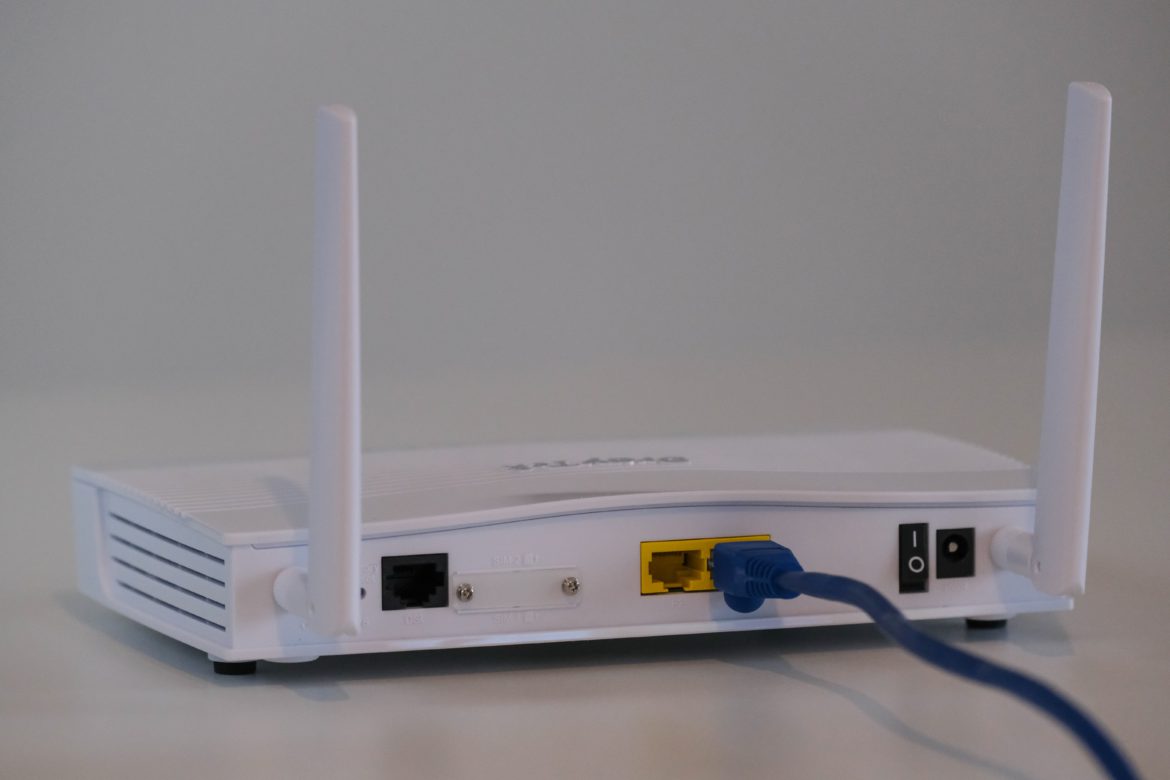 wi-fi router set up a wi-fi network