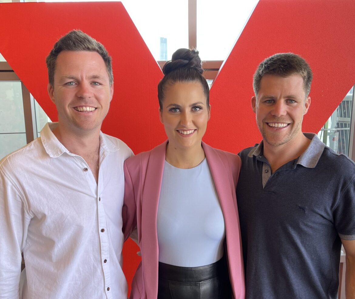 young small business owners